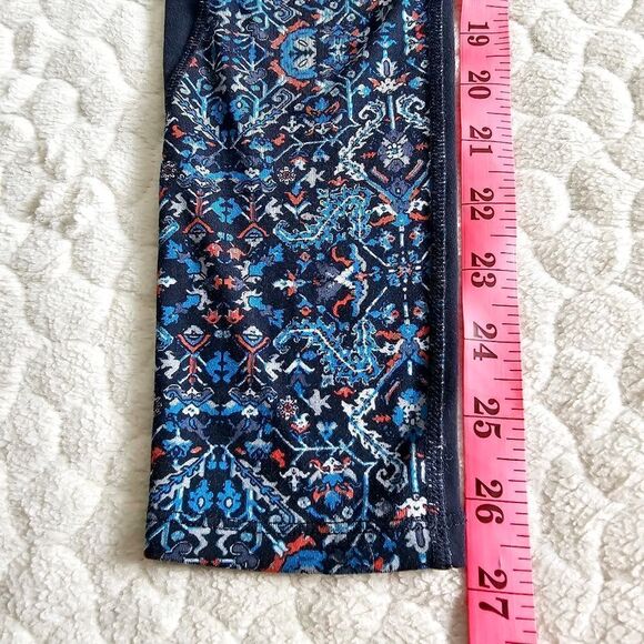 Athleta leggings boho bohemian small gym pants - Picture 2 of 5